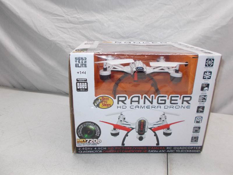 lot 4378 image: world tech elite ranger drone