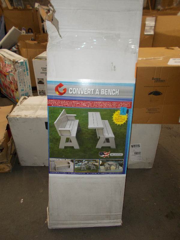 lot 4366 image: convert a bench