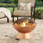 better homes and garden fire pit