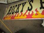 Huge Rickeys Pit BBQ Sign