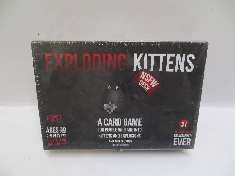 lot 1045 image: Exploding kittens card game
