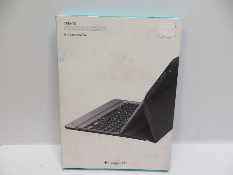 lot 1068 image: Logitech create backlit keyboard case with smart cover for ipad pro