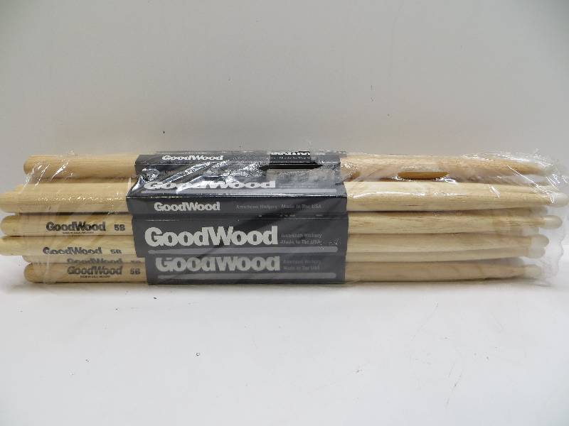 lot 1090 image: Pack of goodwood drum sticks