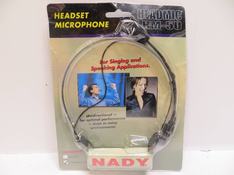 lot 1092 image: Nady headset microphone hadmic hm-5u