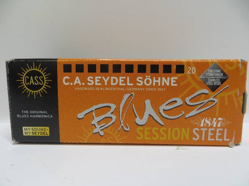lot 1093 image: CASS blues session steel harmonica