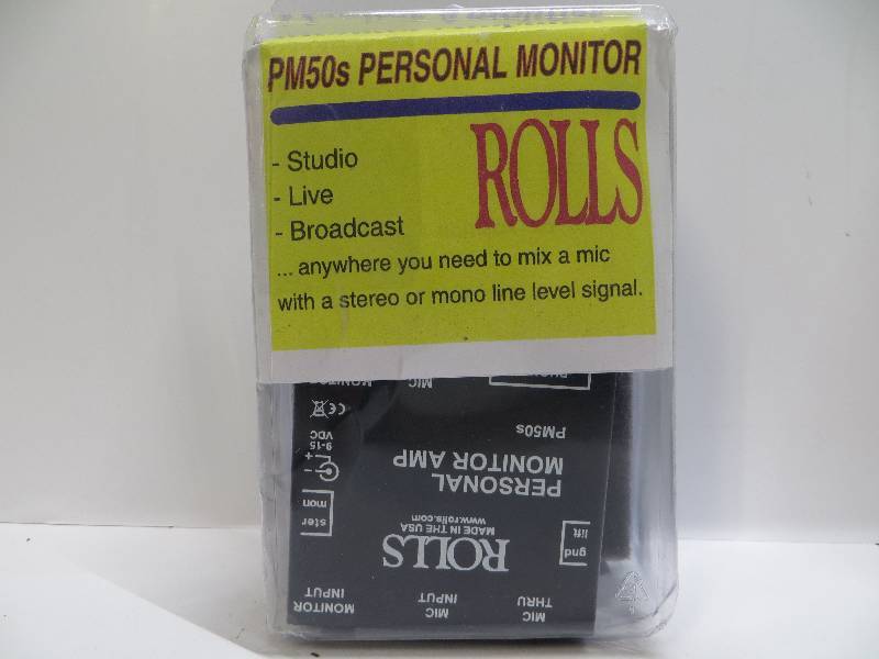 lot 1096 image: Rolls personal monitor PM50s