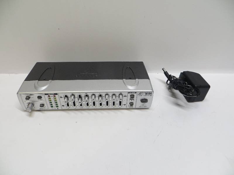 lot 1131 image: Behringer mini FBQ 9-band graphic EQ