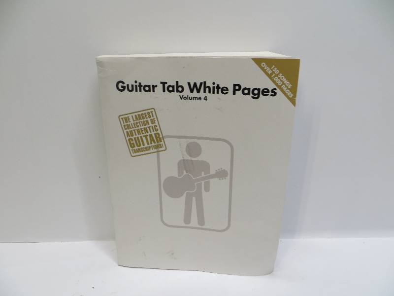 lot 1136 image: Guitar tab white pages volume 4