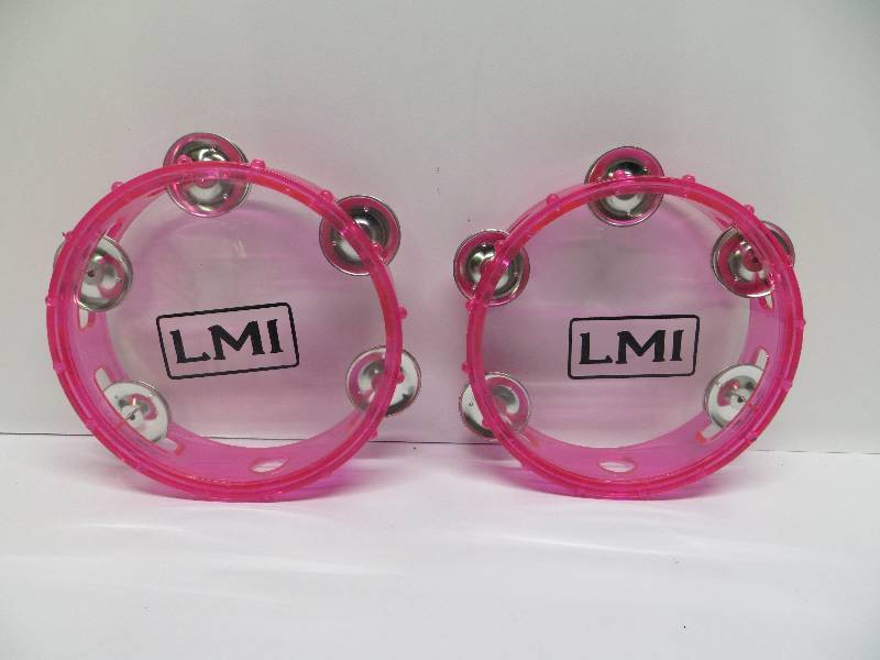 lot 1140 image: Lot of 2 LMI tambourines