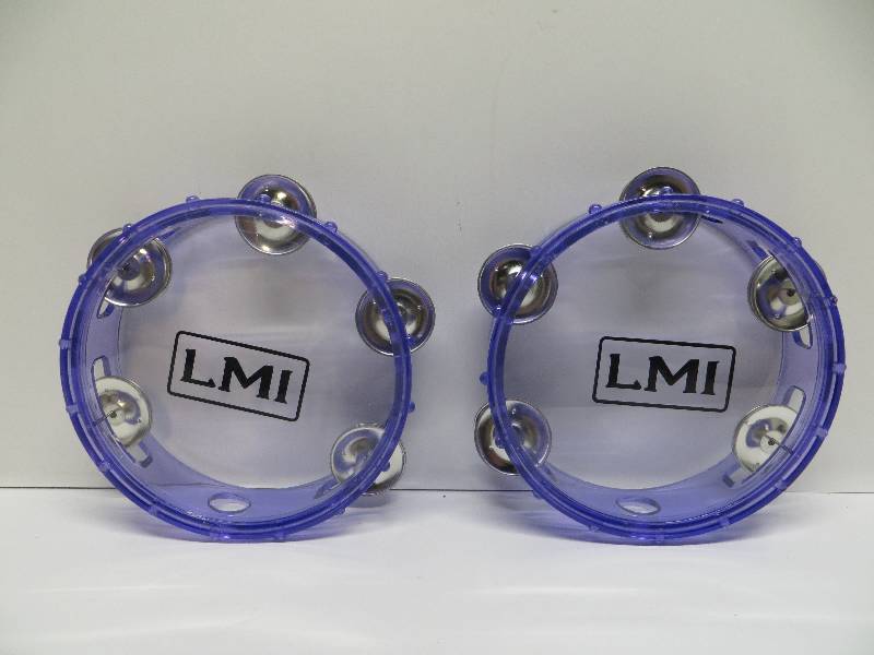lot 1141 image: Lot of 2 LMI tambourines