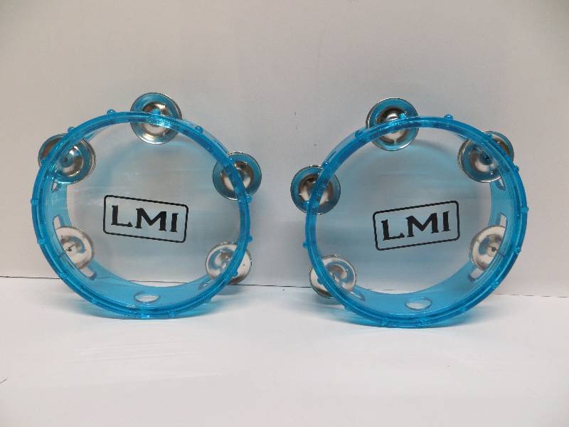 lot 1142 image: Lot of 2 LMI tambourines