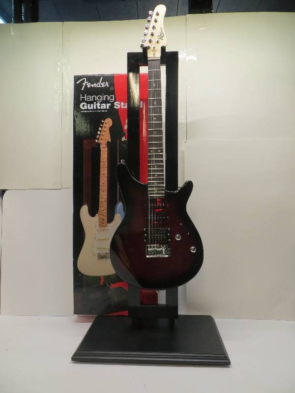 lot 1167 image: Fender hanging guitar stand black (guitar not included)