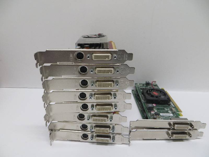lot 1197 image: Lot of 10 video cards