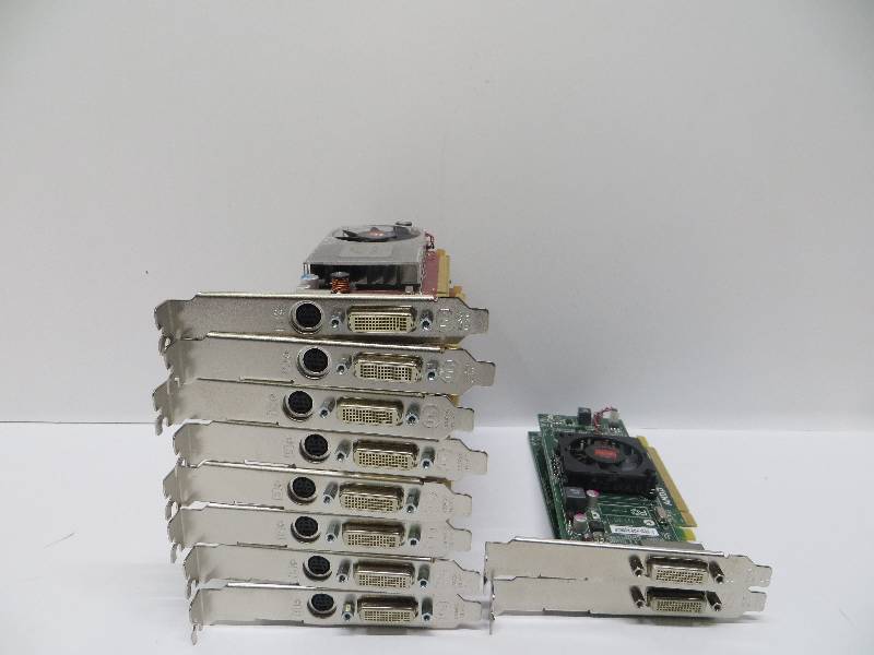 lot 1199 image: Lot of 10 video cards