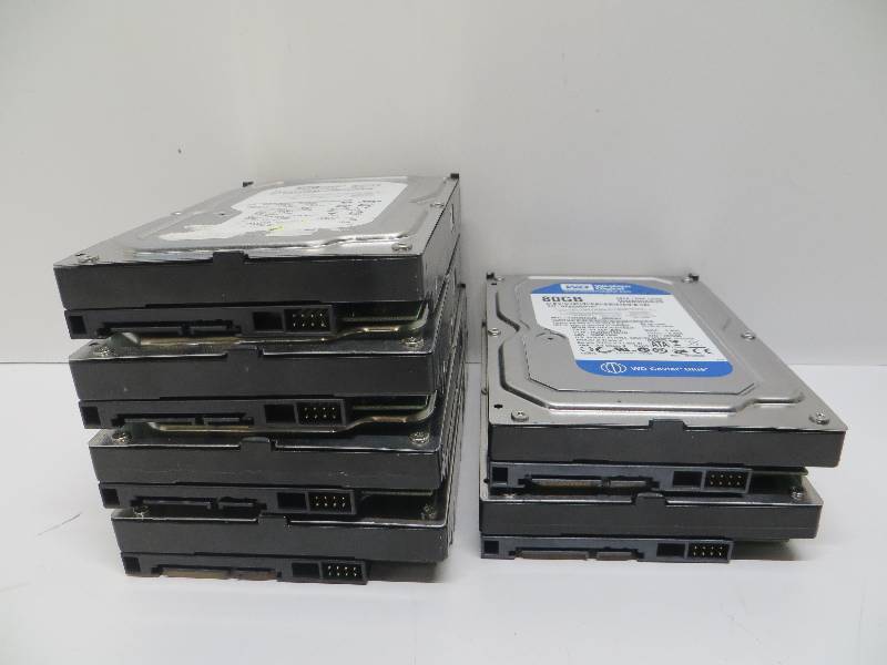 lot 1206 image: Lot of 6 HDDs