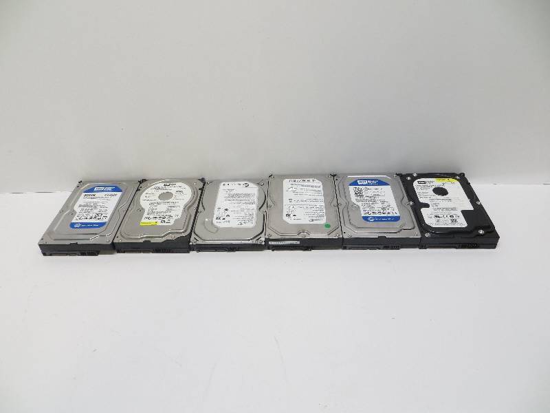 lot 1209 image: Lot of 6 HDDs
