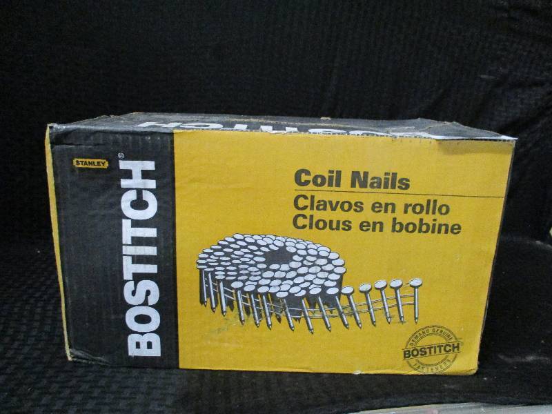 lot 219 image: Bostitch Coil Nail Box