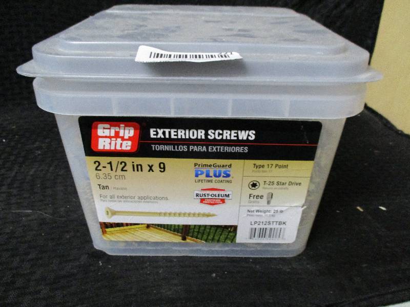 lot 221 image: Grip Rite Exterior Nails