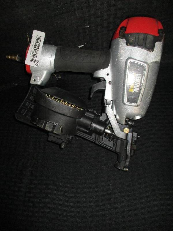 lot 260 image: Central Pneumatic Nail Gun