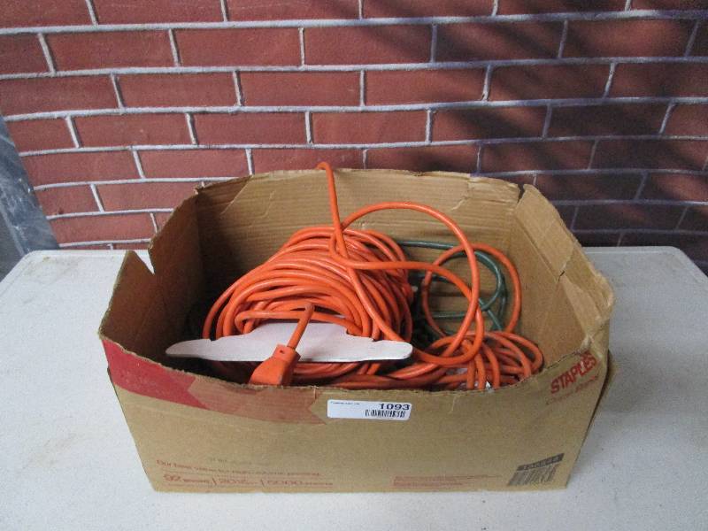lot 1093 image: Lot of Extension Cords