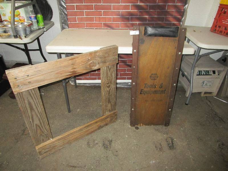 lot 1099 image: Pair of Rolling Work Boards