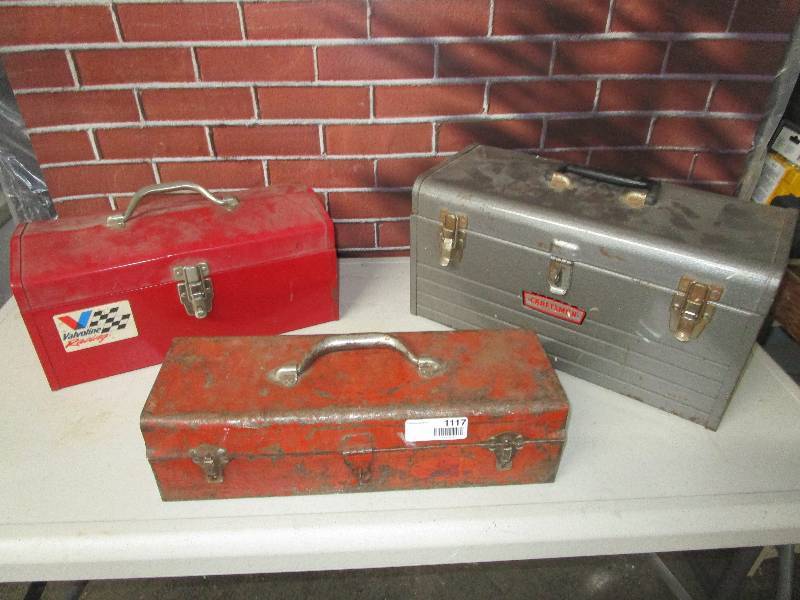 lot 1117 image: Lot of Toolboxes
