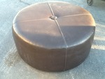 Nice large 4 foot round ottoman very unique