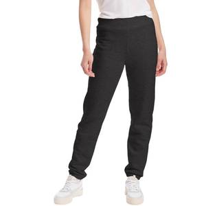 lot 1668 image: Hanes Womens EcoSmart Cinched Cuff Sweatpants, Ebony, X-Large