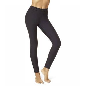 lot 1760 image: Hue Womens Essential Denim Skimmer Leggings, Black, Large
