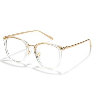 lot 1786 image: Cyxus Blue Light Glasses for Women, Blue Light Blocking Eyeglasses for Women, Round Computer Eyewear Anti Eye Strain Glasses