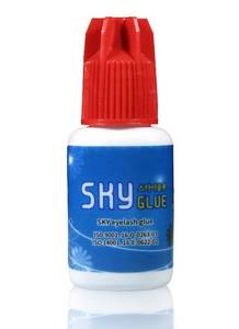 lot 1790 image: Eyelash Extension Glue Sky S  Strong Black Adhesive (0.17fl.oz  5ml)  1-2 Sec Dry TimeRetention - 7 WeeksProfessional SuppliesStacy Lash