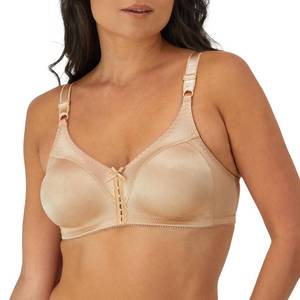 lot 1832 image: Bali Womens Double Support Wireless Bra, Comfortsoft Full-coverage Wirefree Df3820 Bras, Nude, 40DD US