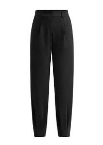 lot 1833 image: PRETTYGARDEN Womens High Waisted Pants Dressy Casual Ankle Length Work Office Trouser Slacks with Pockets (Black,Small)