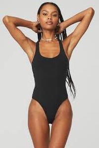lot 1676 image: Womens Black Bodysuit. XL