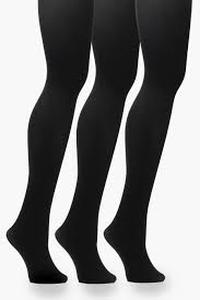 lot 1685 image: 3pk Black Tights