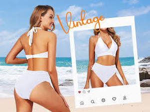lot 1716 image: Tempt Me Womens White Swim Top XL