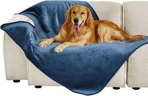 lot 1841 image: Bedsure Comfy Pet 50x60 Pet Blanket