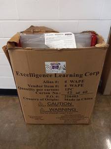 lot 5340 image: Colorations 4 Way Acrylic Art Easel, New In Box