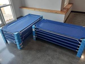 lot 5372 image: (10) Community Playthings Cots Model M16B-6