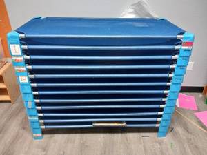 lot 5379 image: (12) Community Playthings Cots Model M16B-6
