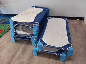 lot 5388 image: (7) Community Playthings Nap Cots Model M16B-6