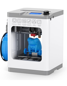 lot 19304 image: Entina Mini 3D Printers Tina 2, Fully Assembled and Auto Leveling 3D Printer for Beginners, Removable Magnetic Platform, High Precision Printing with PLAPLA ProTPU, Size 3.9x4.7x3.9 inch