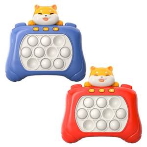 lot 19608 image: Bennol 2 Pack Light Up Fast Push Bubble Game, Pop Fidget Toys Handheld Quick Push Game for Kids 6-8 8-10 Years Old Birthday Gift for Boys & Girls