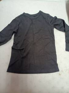 lot 19673 image: The Childrens Place baby boys And Toddler Long Sleeve Basic Layering T-shirt Shirt, Black , 5T US
