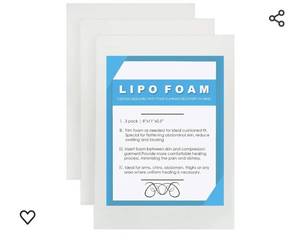 lot 20060 image: ost Surgery Ab Board for Use with Post Liposuction Surgery Flattening Abdominal Compression Garments Liposuction Foam pads for Recovery 5 pack