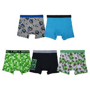 lot 20062 image: Minecraft Boys Boxer Briefs Underwear Comfortable Multicolor