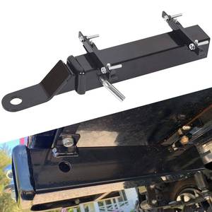 lot 19179 image: ECOTRIC Universal Golf Cart Trailer Hitch w2 Receiver for Step on Back Compatible with Club Car EZGO Yamaha Trailer Hitch, Golf Cart Hitch