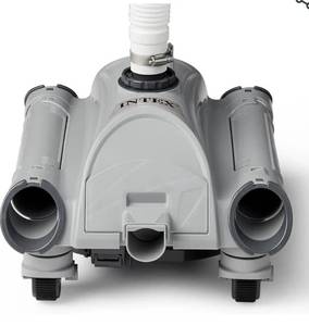 lot 19441 image: Intex 28001E Above Ground Pool Automatic Pool Cleaner Pressure Side Vacuum Cleaner with 24 Foot 7 Inch Hose Pools Only wa 1.5 Inch Fitting