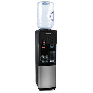 lot 19443 image: Igloo Hot & Cold Top Loading Water Dispenser Black - Retail $169.99