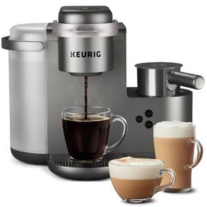 lot 19447 image: Keurig K-Cafe Special Edition Single-Serve K-Cup Pod Coffee, Latte and Cappuccino Maker - Nickel&nbsp